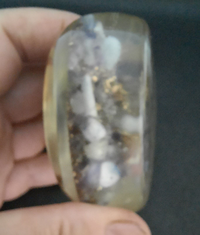 Coeur décoration Améthyste / Aventurine bleue / Labradorite