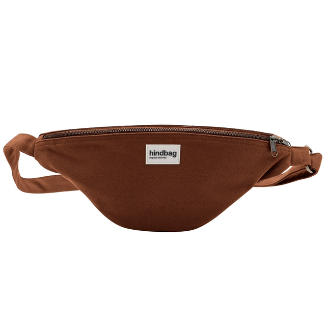 Sac banane L Sasha Chocolat - Hindbag