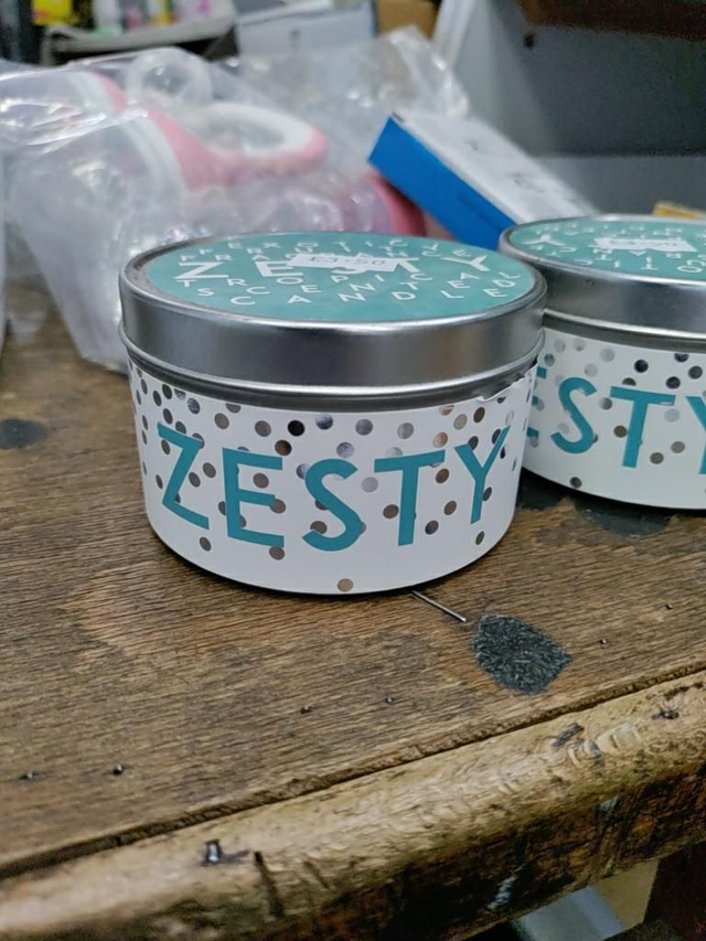 Zesty Scented Candle 