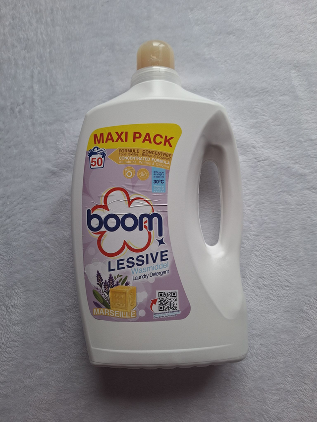 Lessive BOOM savon de Marseille 50 lavages