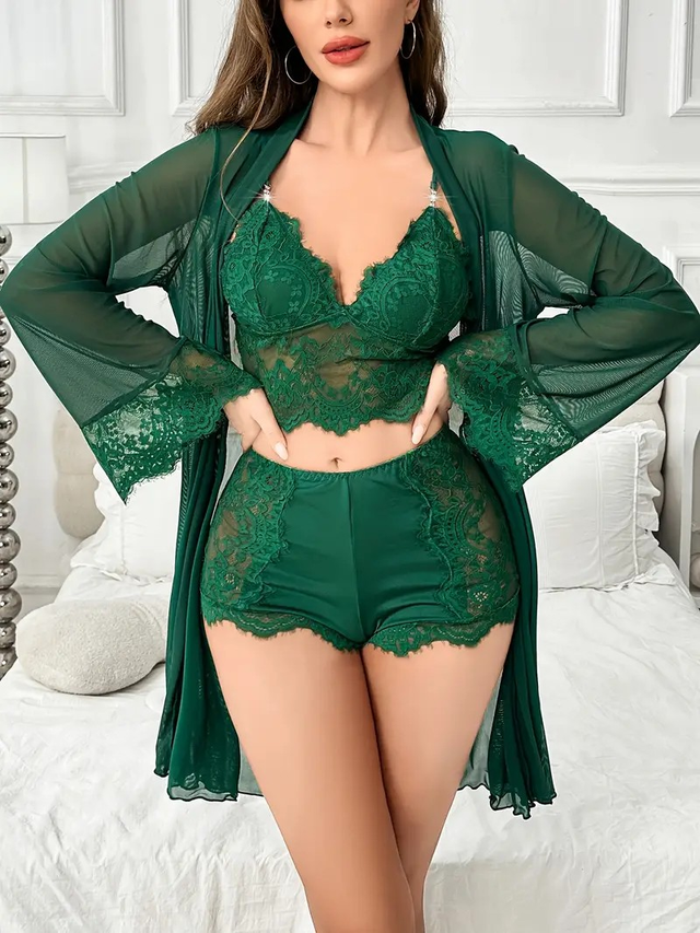 4pcs Set Women's Pajamas