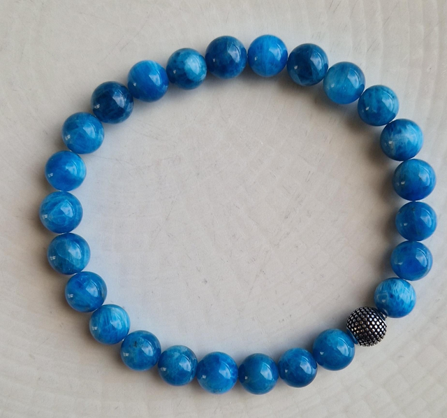 Bracelet Homme APATITE 8mm