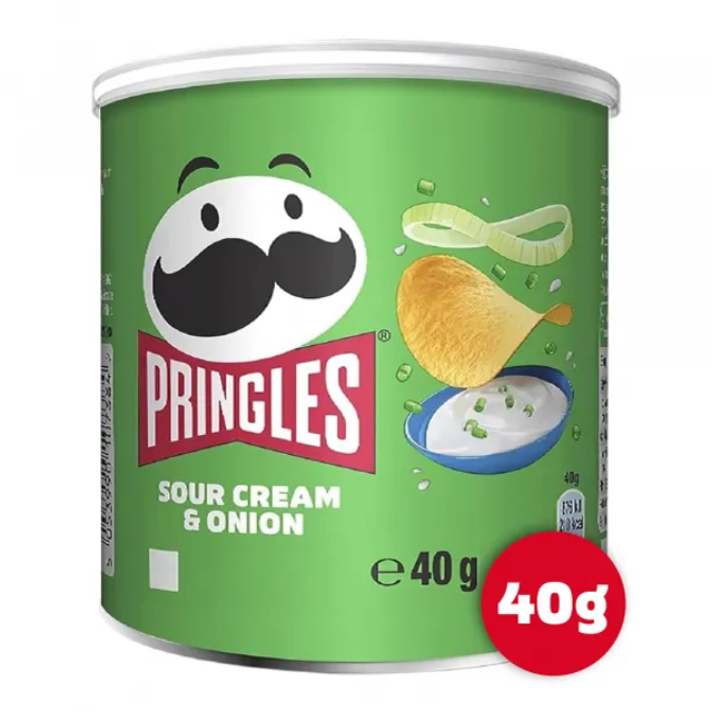 Pringles Sour Cream & Onion 40gr