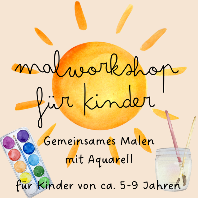 Aquarell-Malkurs für Kinder