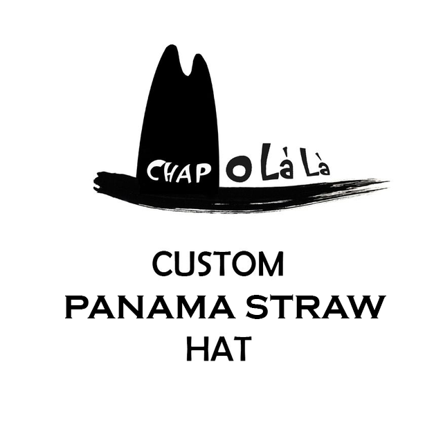 CUSTOM PANAMA STRAW  HAT