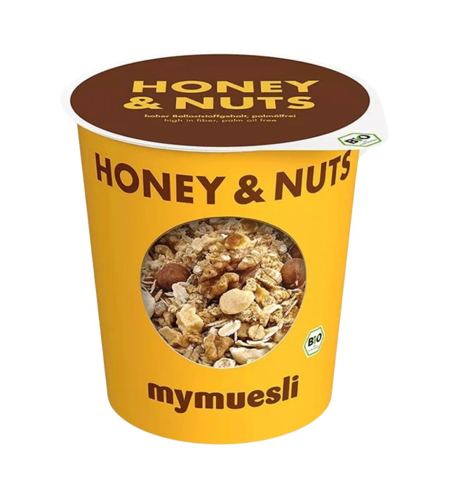 Mymuesli Honey & Nuts - 85g Becher 2go