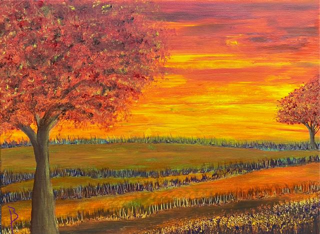 Autumn Falls - SOLD