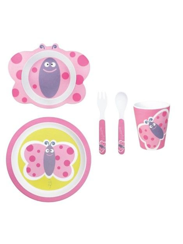 Brandani - Set Pappa Baby 5 Pezzi Farfalla