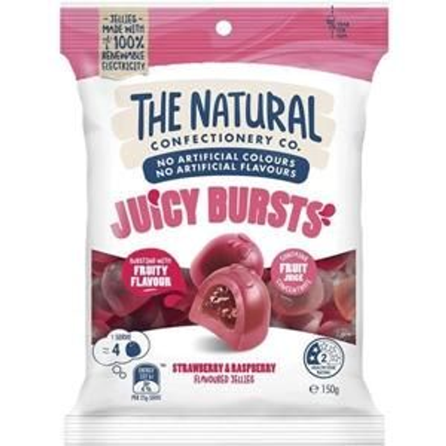 Tncc 150g Juicy Burst Strawberry Raspberry - Sku 03945 (x 12 Units)