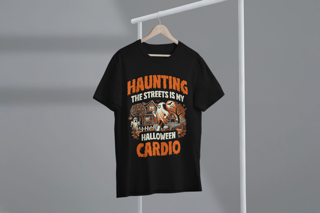 Haunting the Streets Is My Halloween Cardio, Spooky
Durch die Straßen zu spuken ist mein Halloween-Cardio, gruselig