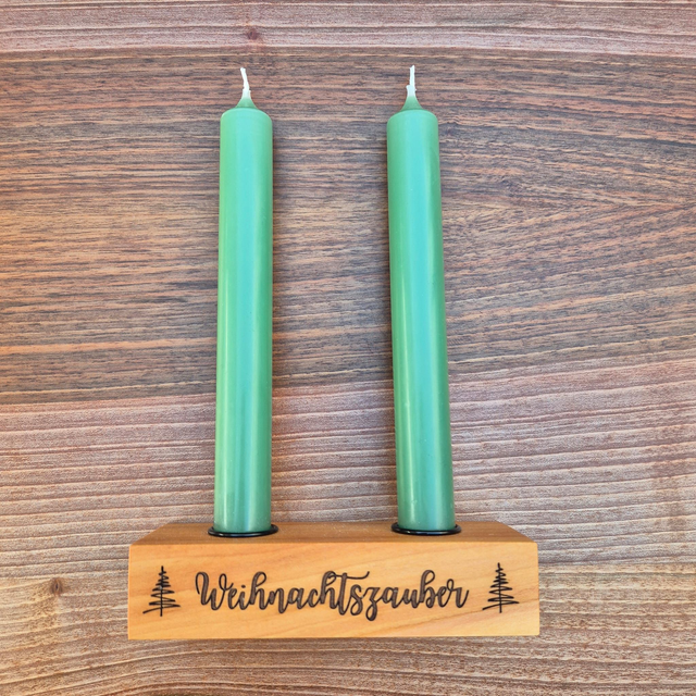 Stabkerzenhalter, Weihnachtszauber