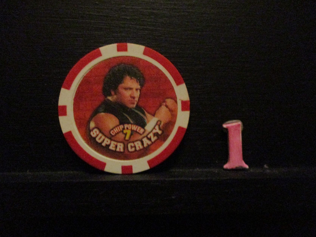 Super Crazy - Chip Power 7 Original Wrestling Chipz (1)