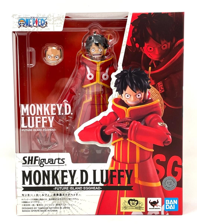 One Piece: Monkey D. Luffy (Future Island Egghead) S.H. Figuarts Action Figure