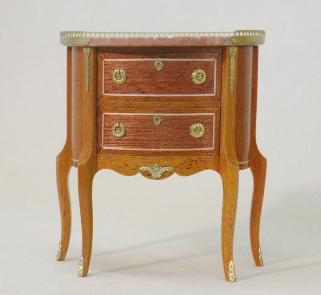 French Demi-Lune Commode