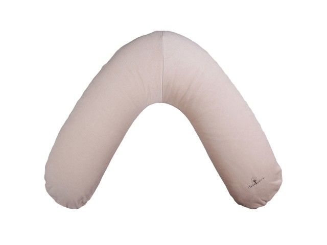 Coussin de maternité et d'allaitement en 160cm déhoussable - Gris - EVEIL ET NATURE