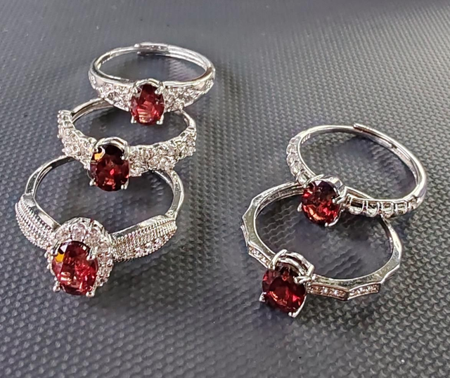 Bagues Grenat 