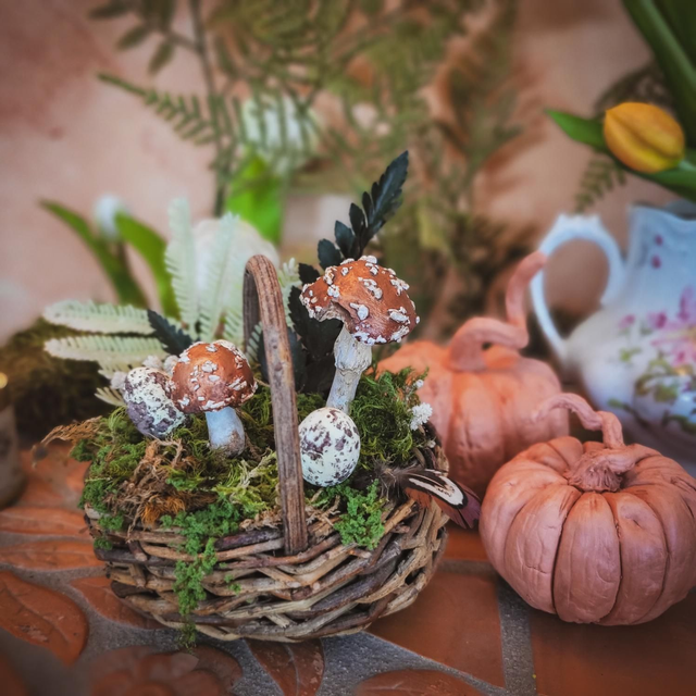 Sculpture fantastique - "Le Panier des Fées"