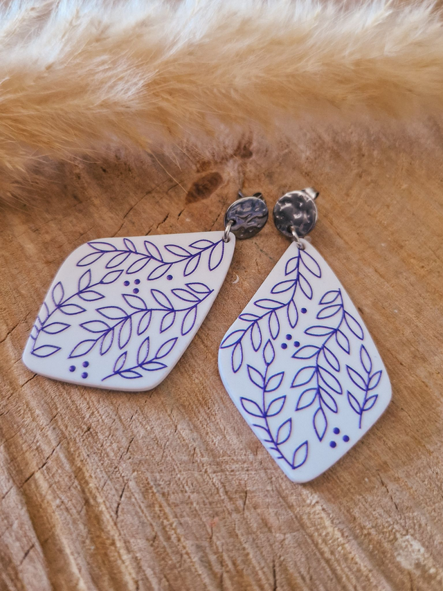 Boucles d'oreilles "Daphné"