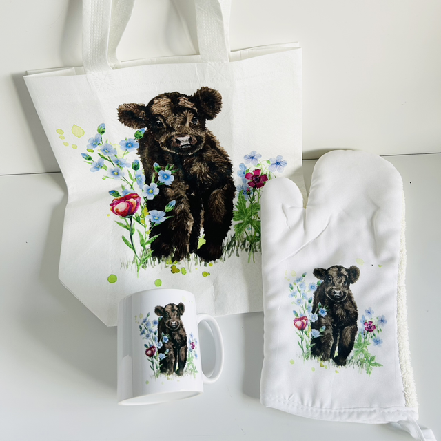 Gift Box - Cow Design