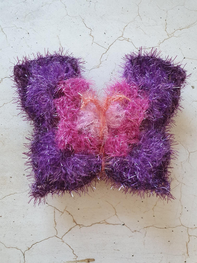 Schwamm Schmetterling 