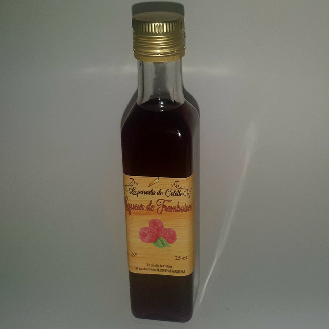 Liqueur de framboises