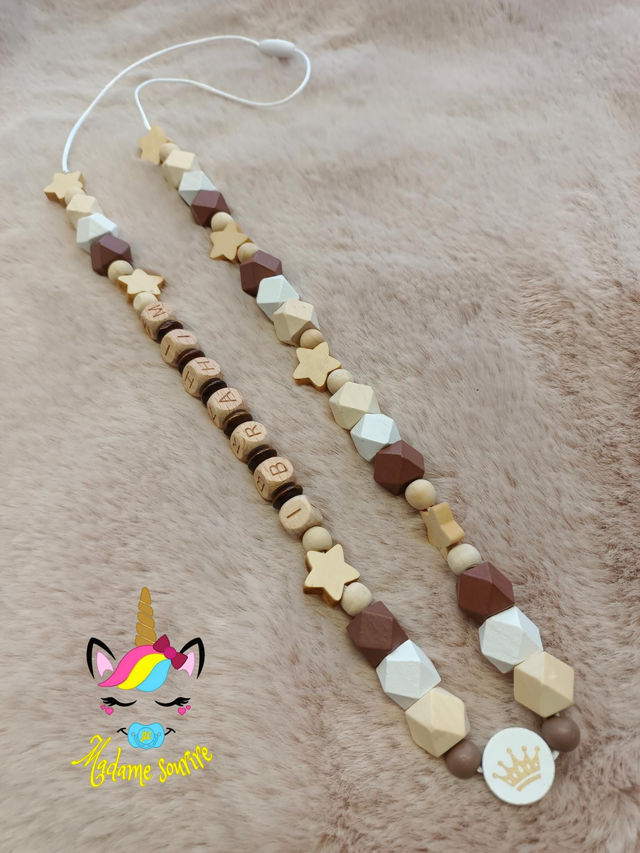 Grand Collier Allaitement/Portage Bois