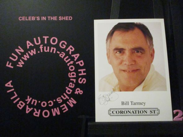 Bill Tarmey (Jack Duckworth) Original Coronation Street Pre-Print Cast Card (2)
