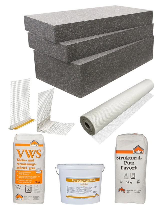 Fassadendämmung Komplettpaket EPS 032 Neopor | 250 m²