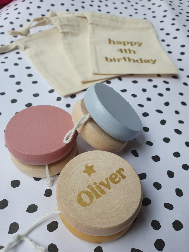 Personalised Wooden Yo-Yo