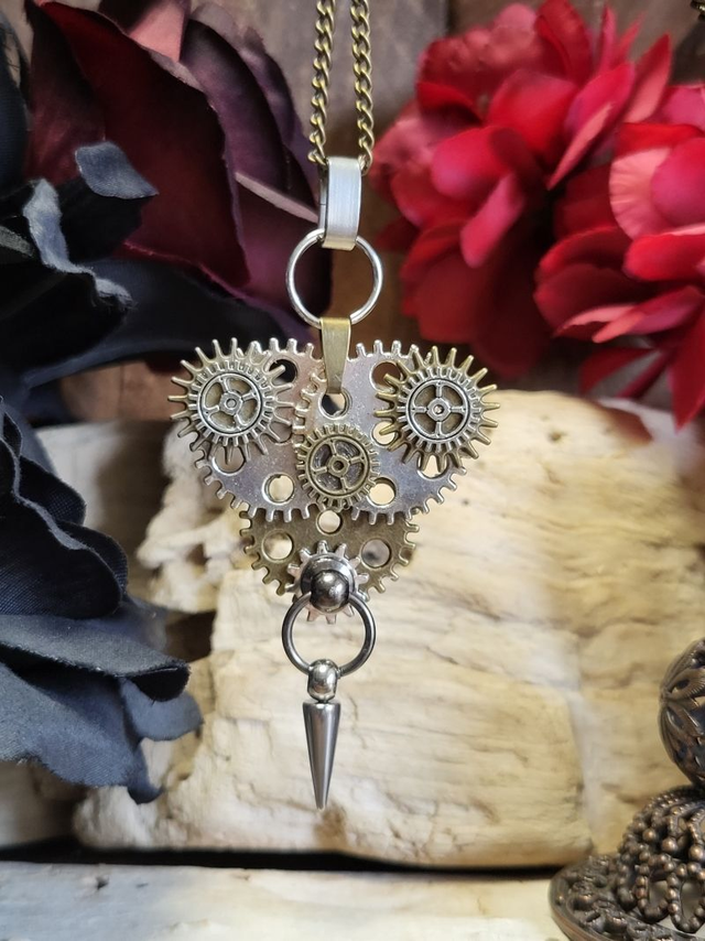 Collier "Rouages du Temps"