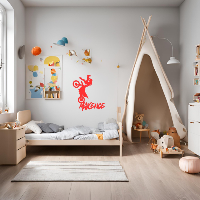 Moto cross prénom 2 