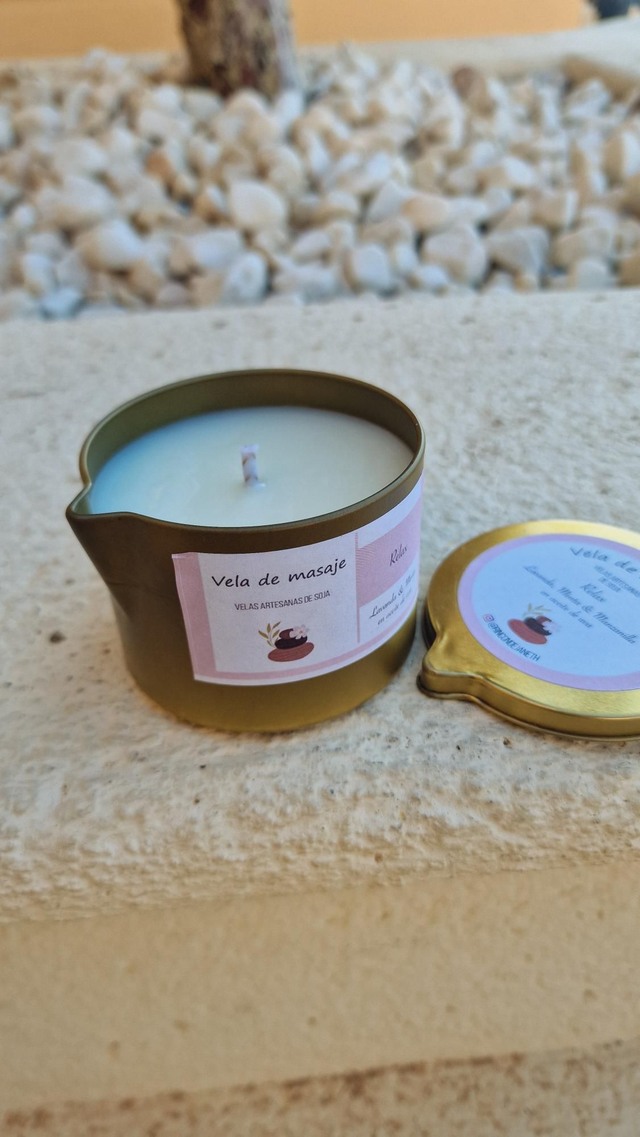 VELA MASAJE RELAX o SENSUAL