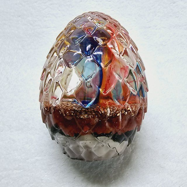 Orgonite Lampe  Œuf de dragon 