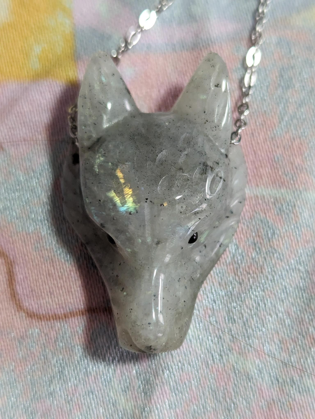 Labradorite tête de loup