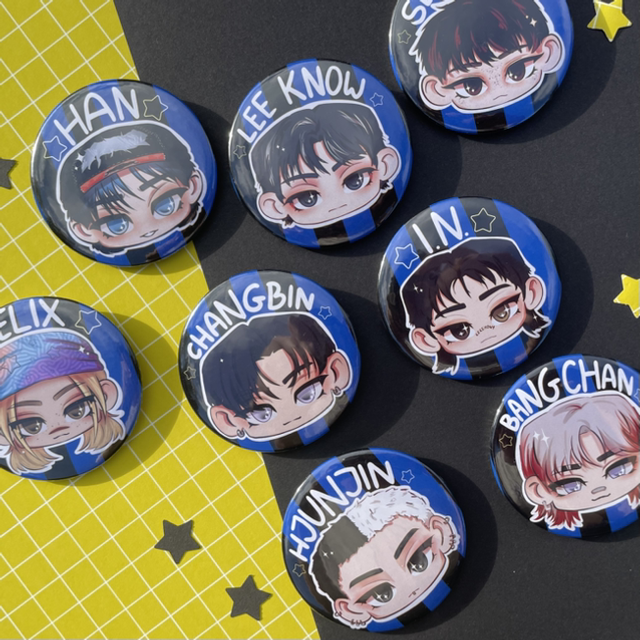Stray Kids Karma Button Pin