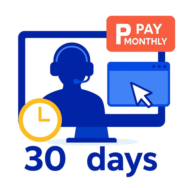 Consulenza prepagata per 30 giorni in Remote Desktop