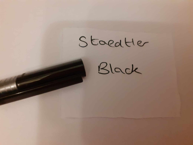Zelebs in shed CHOOSE YOUR MARKER Staedtler Fine BLACK