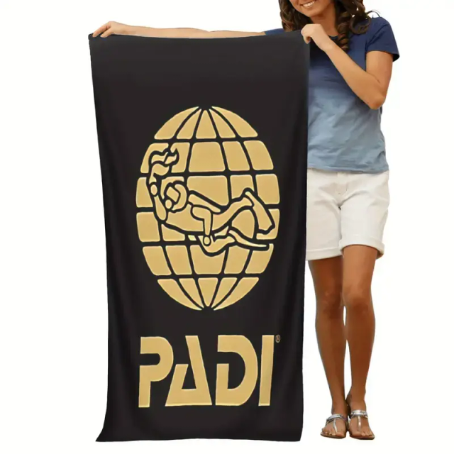 drap de bain logo padi 90x180