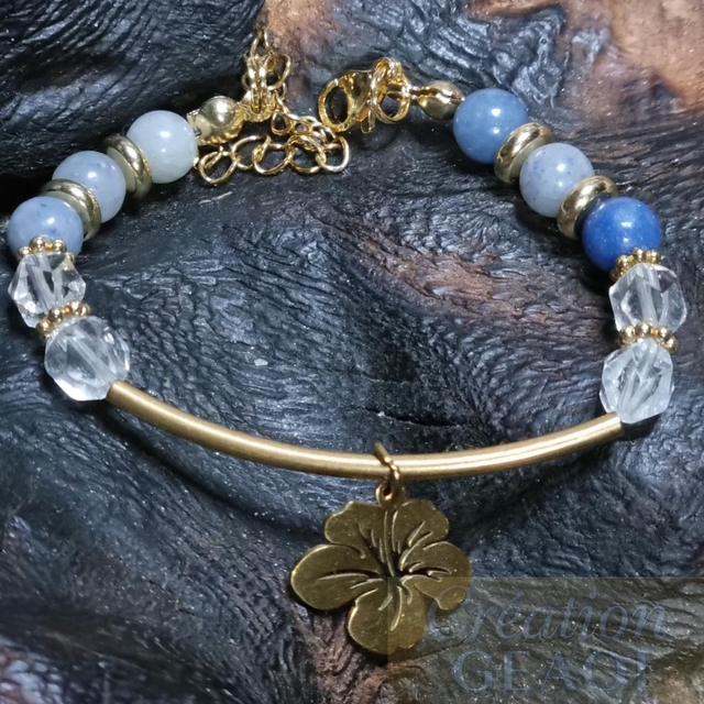 Bracelet "Diana" perles commander uniquement au paiement prévoir délai de 15 jours ouvrable