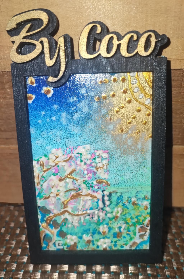 Mini tableau BY COCO &quot;Vallée du Japon&quot;