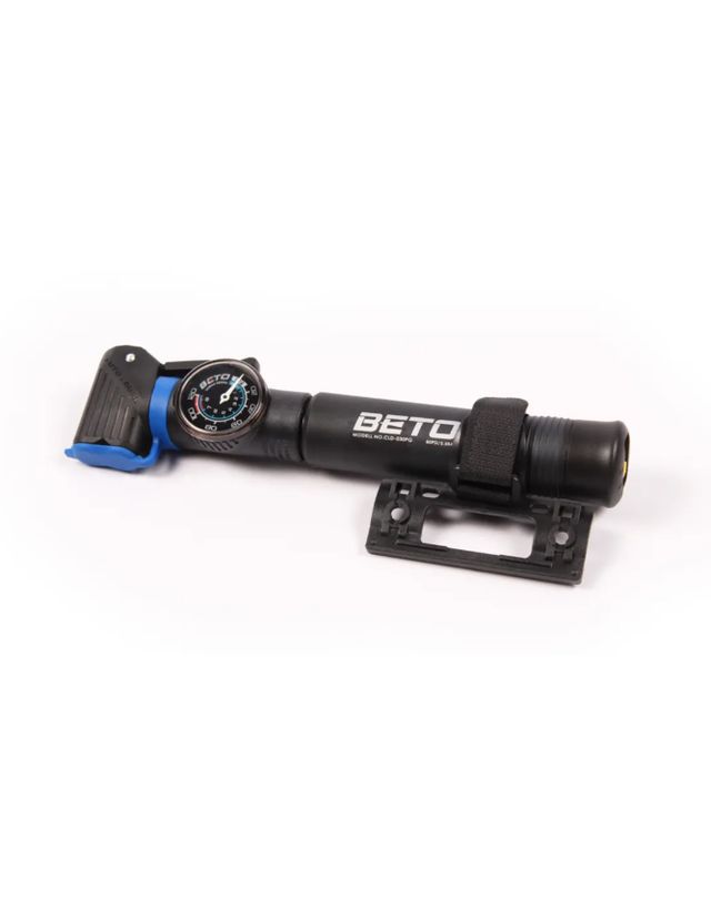 Fietspomp Beto handpomp met drukmeter