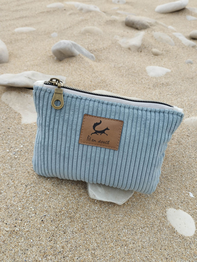 Pochette en velours