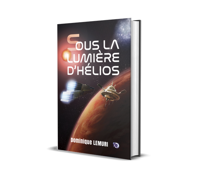 Sous la lumière d'Hélios, dédicacé, marque-page offert