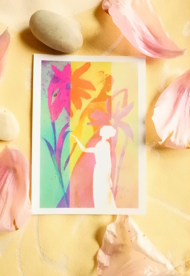 Carte postale S Illustration "Le Pardon"