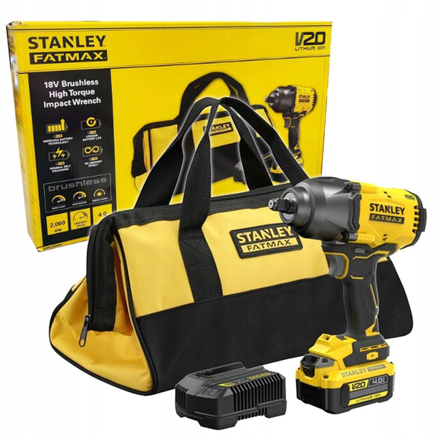 LLAVE IMPACTO 1/2" 949NM BRUSHLESS V20 STANLEY