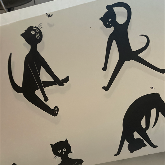 Bruno Munari Gatto Cat Poster