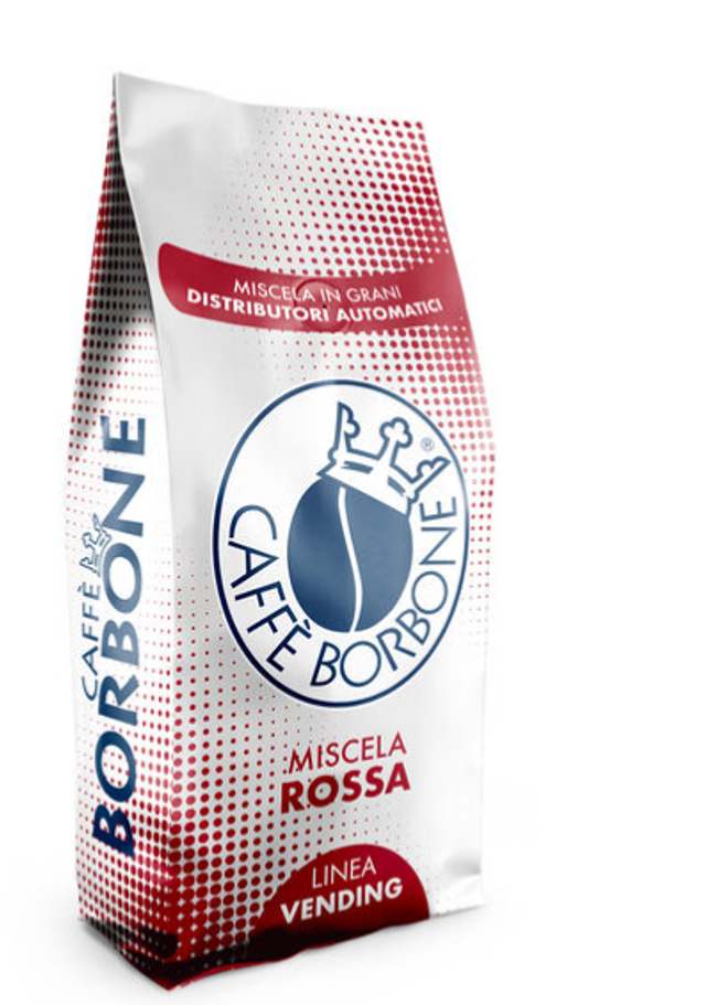 Caffè in grani Vending miscela ROSSA Kg1