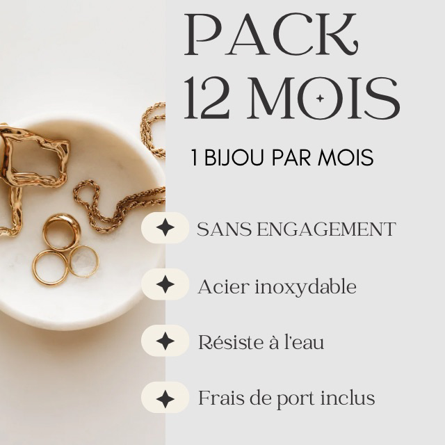 Pack 12 mois 