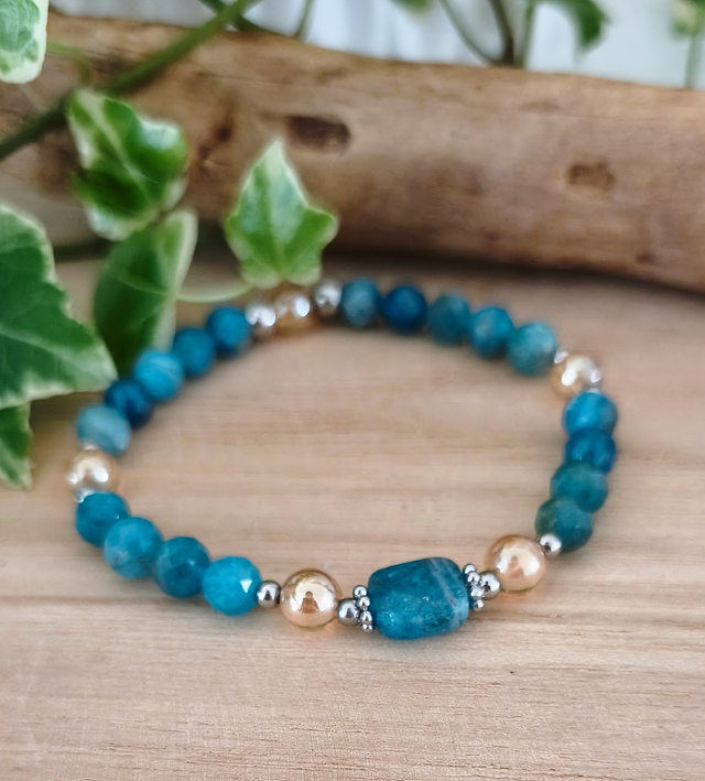 Bracelet "Émotive" Apatite 