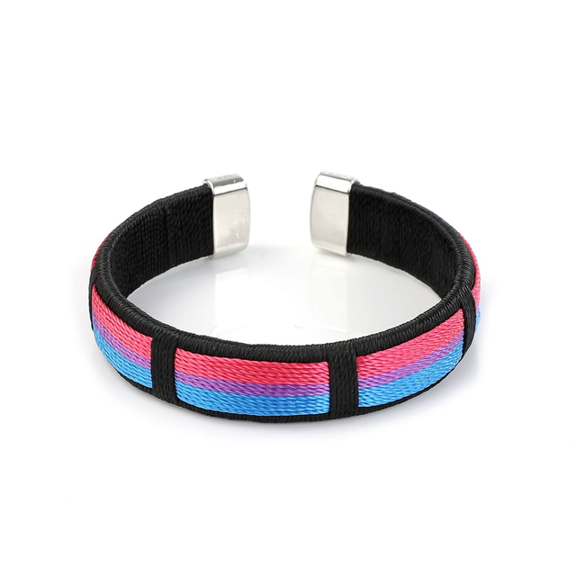 Bisexual Cuff Bracelet